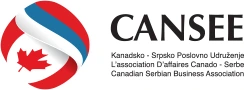 CANSEE:s logotyp, Kanadensisk-serbiska näringslivsföreningen